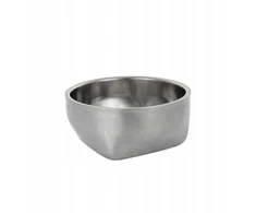 Pets Collection dubenėlis pod�u�na, šuniui, nerūdijantis plienas, su podw�jnymi �ciankami, 16cm