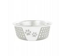 Pets Collection dubenėlis, šuniui, pilka, nadruk �apa, nerūdijantis plienas, antypo�lizgowa,17cm, 900ml