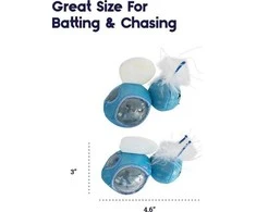 Petstages Petstages Šviesiai Treat Stuffer Glow- The- Tamsiai katė Žaislas: Šviečia katės delikatesai