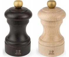 Peugeot Druskos ir pipirų malūnėlių rinkinys, 10 cm, šokolado skonio, Bistro