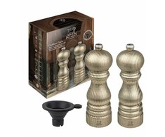 Prieskonių malūnėlis Peugeot Malūnėlių rinkinys, 18 cm, Golden Paris