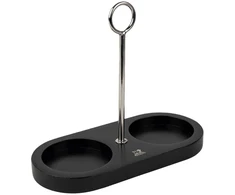 Peugeot Linea Bamboo Mill Stand with Handle 17 cm Matte Juodas