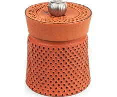 Peugeot Apelsininių pipirų malūnėlis, 8 cm, oranžinis, Bali ketaus