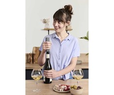 Peugeot PRESERVE Wine elektrinis vakuuminis siurblys – aliuminis, 14 cm CAR