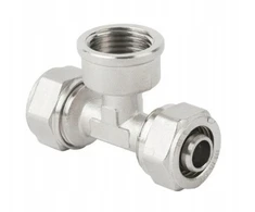 PEX.T.GW20X1 / 2 Tee 20X1 / 2 PEX TWISTED // PX-RT20X1 / 2