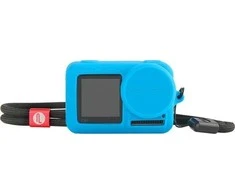 PGYTECH PGYTECH guminis dėklas, mėlynas, skirtas DJI Osmo Action