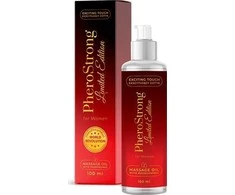 Pherostrong PHEROStronG _ Limited Edition moterų masažo aliejus su feromonų masažo aliejus 100ml