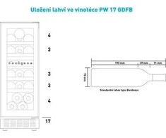 Philco PW 17 GDFB vyno šaldytuvas