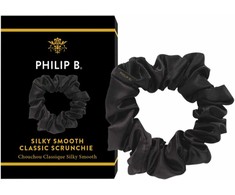 Philip B Philip B - Classic Juodas Scrunchie