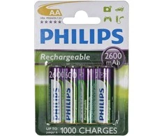 Philips Multilife AA / R6 baterija 2600mAh 4 vnt.