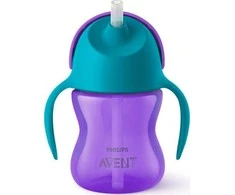 Philips Avent SCF796 / 02 švilpuko puodelis su rankenėlėmis, 200 ml, violetinė