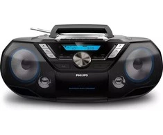Philips CD Soundmachine AZB798T/12, Bluetooth, CD, MP3-CD, USB, DAB+, FM, kasetė, 12W