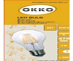 Okko Philips BULB LED A60 4W E27 830 FL 470LM 15KH