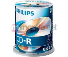 1x100 Philips CD-R 80Min 700MB 52x SP