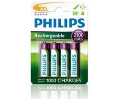 Philips Daugiafunkcis Akumuliatorius AA / R6 2100mAh 4 vnt.