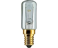 Philips Incand. decorative tubular lam Incandescent tubular bulb 8711500250087, 7 W, E14, 1000 h, Warm baltas, 21 lm, Appliance bulb
