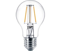 Philips Żarówka LED E27, 4.3W, 470lm, 2700K 2 vnt.