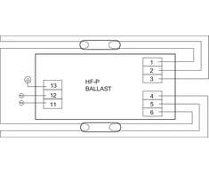 Philips HF- P 258 elektroninis balastas (913713031966)