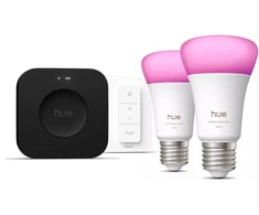 „Philips Hue Bridge Pro“ + 2 x E27 + šviesos reguliatorius
