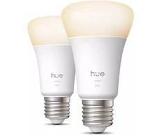 Philips Hue W 810 A60 2P EU | E27 | 7 W | Warm baltas to cool baltas light | Bluetooth, Zigbee