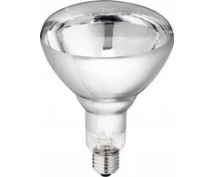 Philips infraraudonųjų spindulių lempa BR125 IR 150W E27 230-250V CL