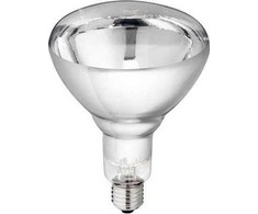 Philips Infrared lamp BR125 IR 250W E27 230-250V CL (57523423)