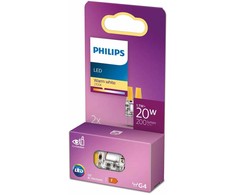Philips kapsulė 20 W Kapsulė G4 x2, 1,7 W, 20 W, G4, 200 lm, Šiltai balta