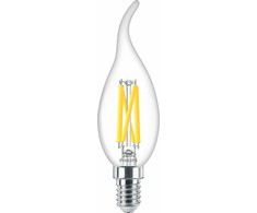 Philips LED WarmGlow Lampe 40W E14 Kerze Klar 1er P