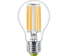 „Philips“ LED lemputės MAS LEDBulbND4-60W E27 4W 840lm 830 A60 CL G EELA 210lm/W 929003066702