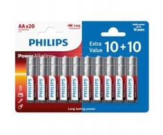 Philips LR6/AA elementai 20 vnt.