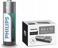 Philips PHILIPS batteri industrial alkaline AA 10-pak - 2073832
