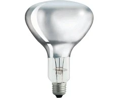 Philips infraraudonųjų spindulių lempa BR125 IR 375W E27 230-250V CL