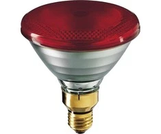 Philips Infraraudonųjų spindulių 100W infraraudonųjų spindulių PAR- 38IR Raudona