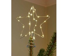 Sirius Home 51640, Šviesos dekoravimo figūrėlė, Skaidri, 30 lempučių, LED, AAA, 150 mm