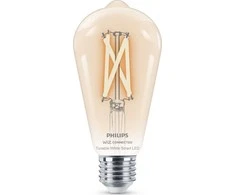 Philips LEMPUTĖ LED WIFI ST64 E27 7W 806LM TW FL