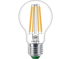 Philips Ultra Efficient Żarówka LED E27 | A60 | 7.3W = 100W | 2700K Ciepła | 3 vnt.