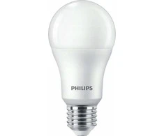 Philips „Ecofit“ LED lemputė 8 W pakaitinė lemputė 60 W 806 lm 2700 K LED lemputė ND 8–60 W A60 E27 827 1CT 2 metų garantija