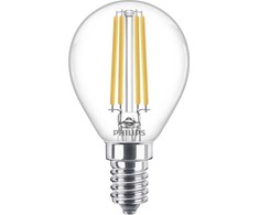 Lemputė Philips LED, P45, 2700 °K, E14, 6.5 W, 806 lm