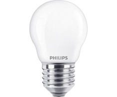 Led lemputė PHILIPS, E27, P45, 2,2W (=25W), 2700 K, 250 lm, matinė