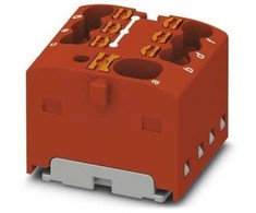 Phoenix Contact 1047468 Blok rozdzielczy PTFIX 4/6X1,5 RD, raudona złącze przemysłowe - 6 punktów przyłączeniowych o przekroju 1,5mm2