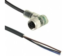 Phoenix Contact Kabelis 4P 5m laisvas kabelio kampo lizdas M12 su LED SAC- 4P- 5.0- PUR / M12FR3 (1668302)
