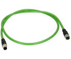 Phoenix Contact Tinklo kabelis 4 gyslų ekranuotas Tiesūs kištukai M12 PROFINET 100 Mb/s Tiesi lizdas M12 kod. D 5m NBC-M12MSD/ 5,0-93B/M12FSD (1407555)