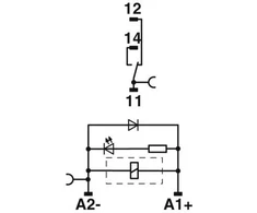 Phoenix Contact RF- 0- BPT / 21 relės bazė (2900958)