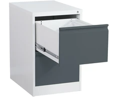 Phoenix Safe Spinta na akta i priedai biurowe Co. Plienas Antracyt, Baltas (FC1002GAK)