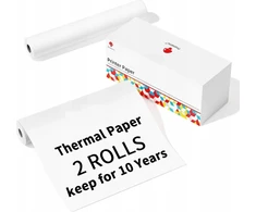 Phomemo Papier Termiczny Kartki Kasetė 2 Rolka Riedučiai Letter 216mm do Phomemo M832 / Q22-RMSG10-LTRM8