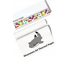 Phomemo Papier Termiczny Kartki Kasetė 2 Rolka Riedučiai Letter 216mm do Phomemo M832 / Q22-RMSG10-LTRM8