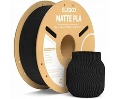 Filament PLA Matte ELEGOO juodos spalvos