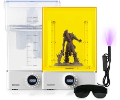 Phrozen 3D spaudinių plovimo ir kietinimo rinkinys ELEGOO Mercury XS
