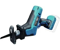 Grandininis pjūklas Dedra Kardo pjuklas mini aku 18V mediena 80mm metalas 6mm