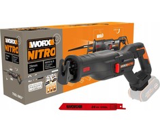 Akumuliatorinis tiesinis pjūklas Worx WX516.9; 20 V (be akumuliatoriaus ir pakrovėjo)